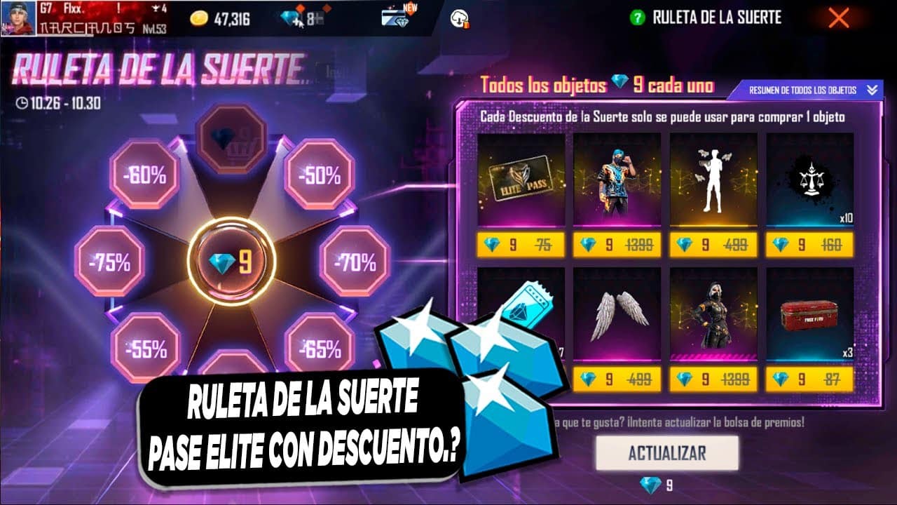 descubre cuantos diamantes necesitas para obtener tu pase elite en free fire guia completa